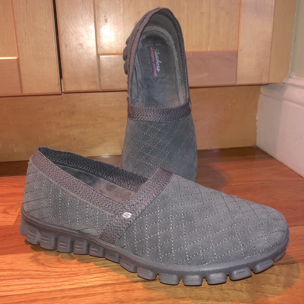 Grey Memory Foam Skechers
